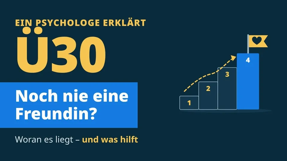 Video: Ü30 und noch nie eine Freundin? Ein Psychologe erklärt, woran es liegt